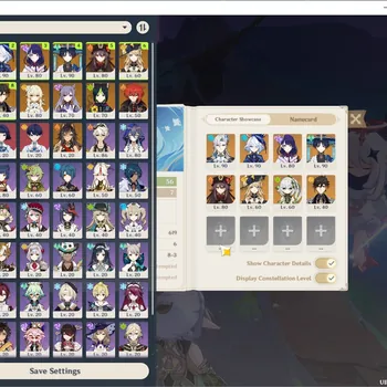 Genshin Impact Accounts Mid Game ASIA|AR 56|4 Team|8