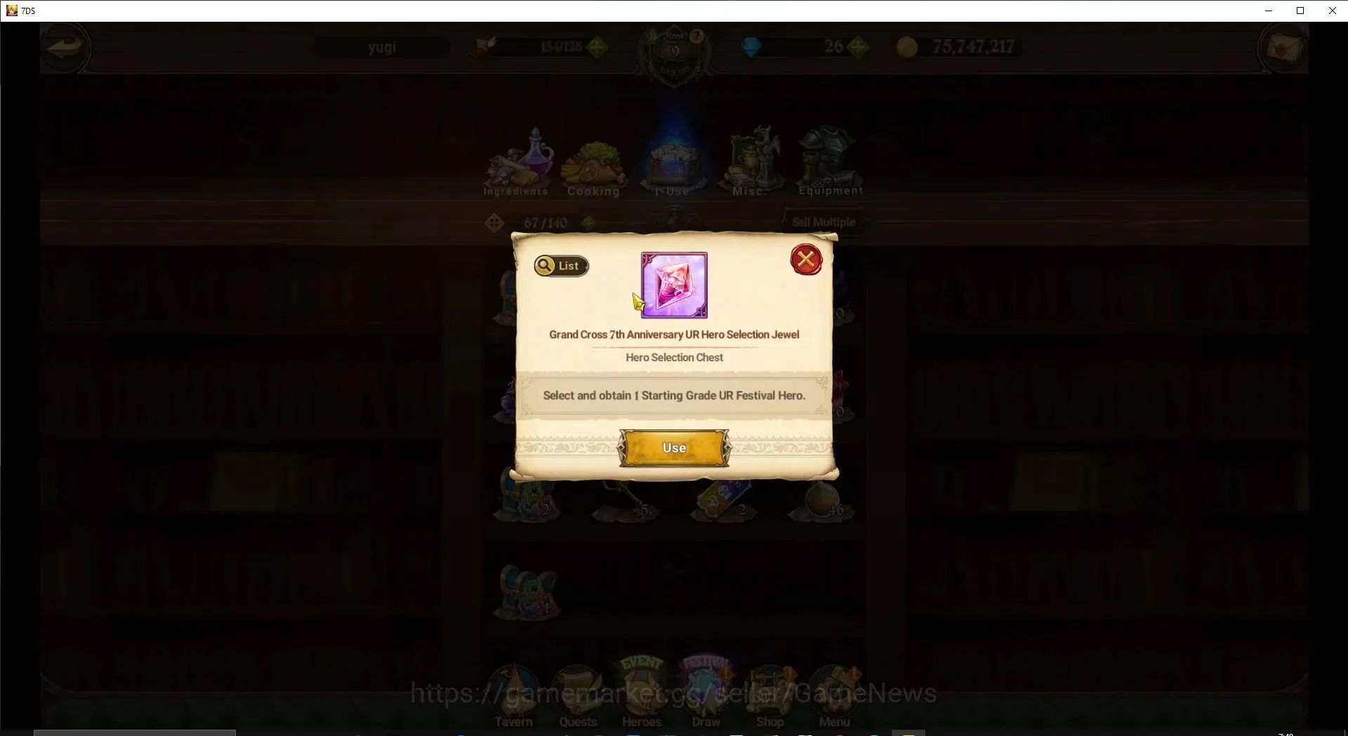 The Seven Deadly Sins: Grand Cross Accounts Global|1,3M CC|1 UR Selector+1 Seventh Spring Box| image 16