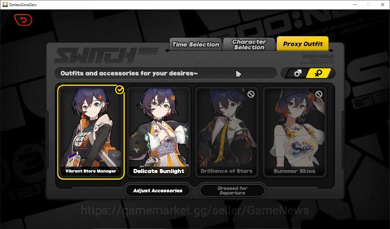 Zenless Zone Zero Accounts Starter Asia|IK 50|4 Limited [Starlight-Billy]+Sign Velina,Promeia,Zhao +4 STD Character +3 STD 10