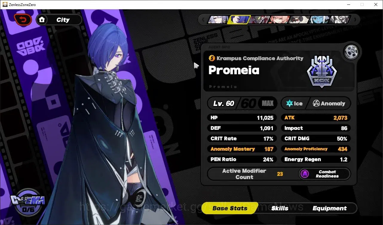Zenless Zone Zero Accounts Starter Asia|IK 50|4 Limited [Starlight-Billy]+Sign Velina,Promeia,Zhao +4 STD Character +3 STD 15