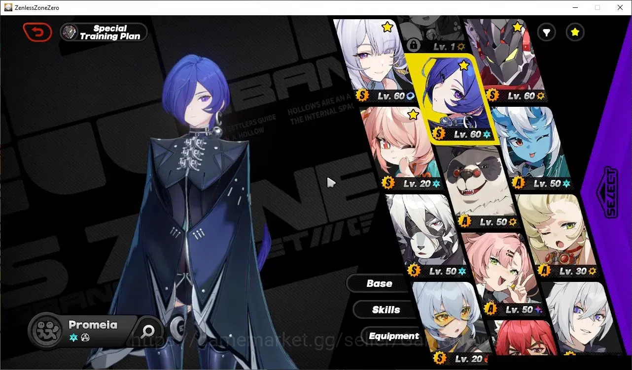 Zenless Zone Zero Accounts Starter Asia|IK 50|4 Limited [Starlight-Billy]+Sign Velina,Promeia,Zhao +4 STD Character +3 STD 2
