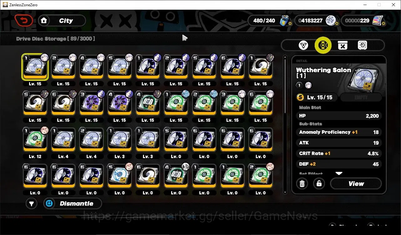 Zenless Zone Zero Accounts Starter Asia|IK 50|4 Limited [Starlight-Billy]+Sign Velina,Promeia,Zhao +4 STD Character +3 STD 20