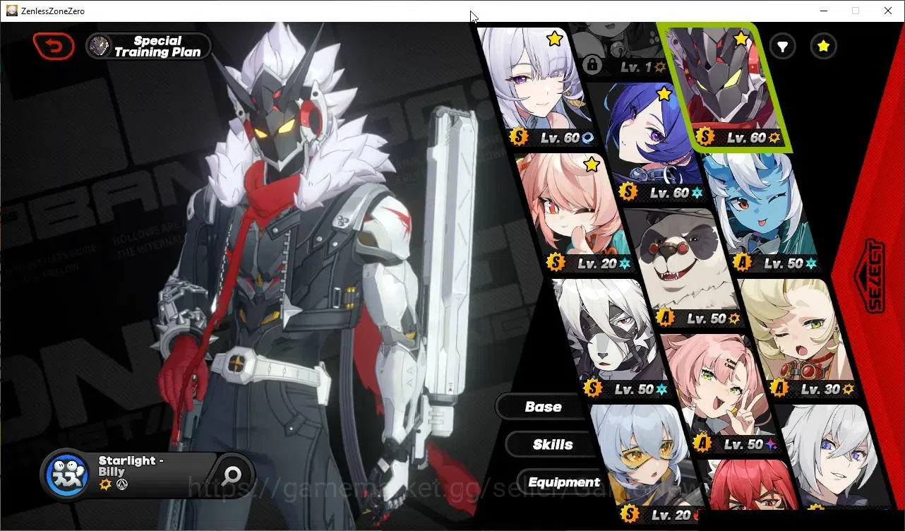 Zenless Zone Zero Accounts Starter Asia|IK 50|4 Limited [Starlight-Billy]+Sign Velina,Promeia,Zhao +4 STD Character +3 STD 4
