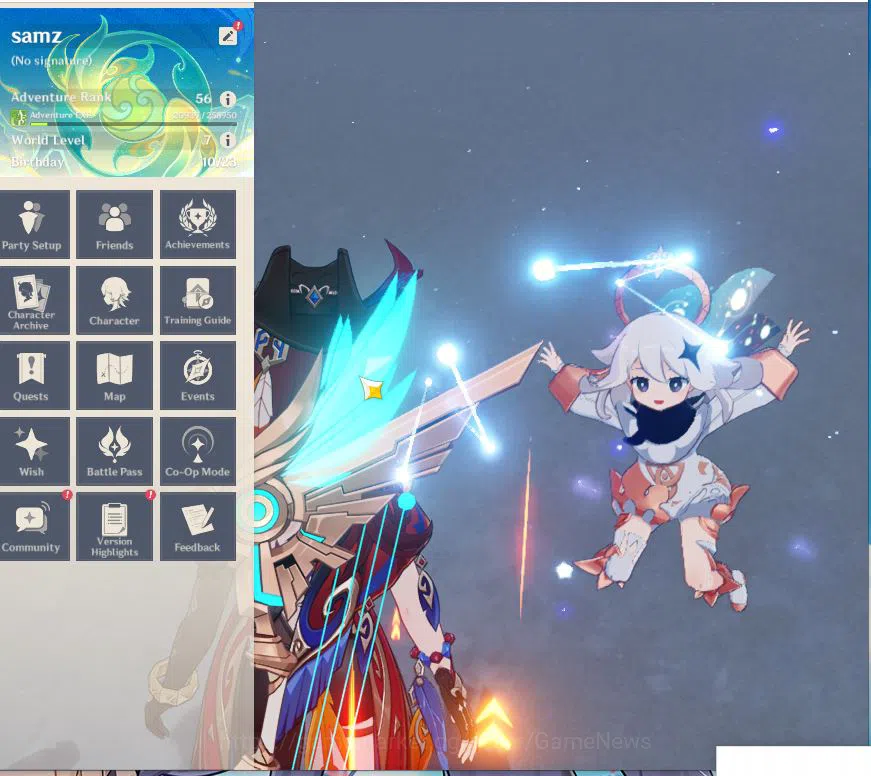 ASIA|AR 56|5 Limited +5(5*Weapon)|Varesa+Sign,Chasca,Xilonen,Nahida,Ganyu|MC Female|Take Mail|CheckSS(GI5214) Genshin Impact Mid Game ASIA|AR 56|5 Limited +5(5*Weapon)|Varesa+Sign,Chas image 1