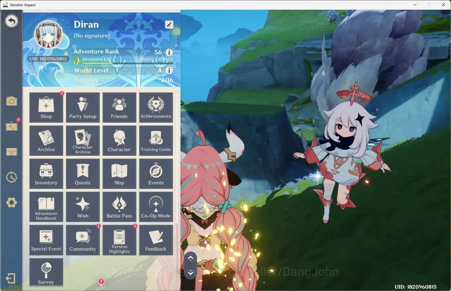 Genshin Impact Accounts Others ASIA | AR 56|6 Limit+1 Sign|Varesa,Columbina,Mavuika,Durin+4 Charstd|2 (5* Wpn)Nocturne's 1
