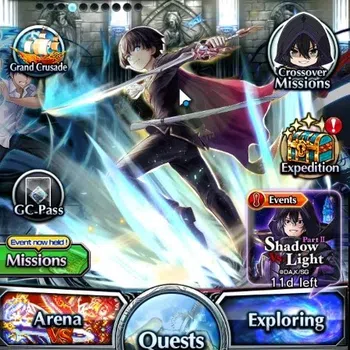 Grand Summoners Accounts End-Game Global|Rank 121|25 Ascend 8 TW|(UP Roy,Kamijo,Igris,Chloe,DL Rimuru,LM