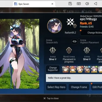 Epic Seven Accounts Starter Global unverif|starter|10 ML(LOTScales,RoLTidal elvira,ML belona,straze,Etc)|PoH+Bless