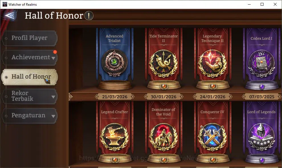 Watcher of Realms Accounts Mid-Tier GLOBAL 60x|8M Power|12 Lord[PraetusA1,Iovar,Laya,Etc]|66 4