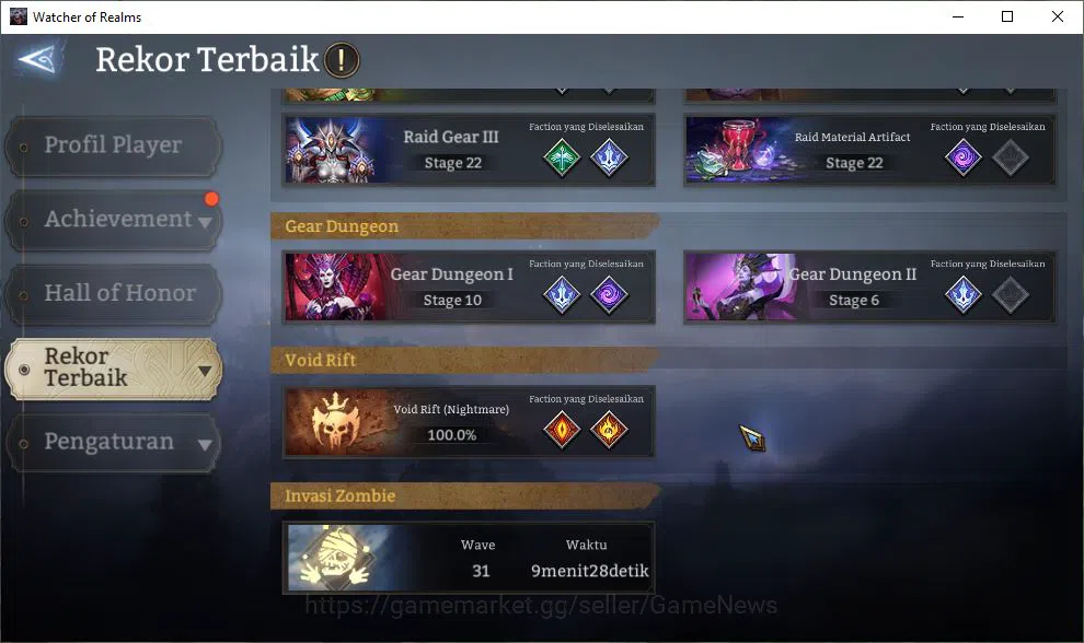 Watcher of Realms Accounts Mid-Tier GLOBAL 60x|8M Power|12 Lord[PraetusA1,Iovar,Laya,Etc]|66 7