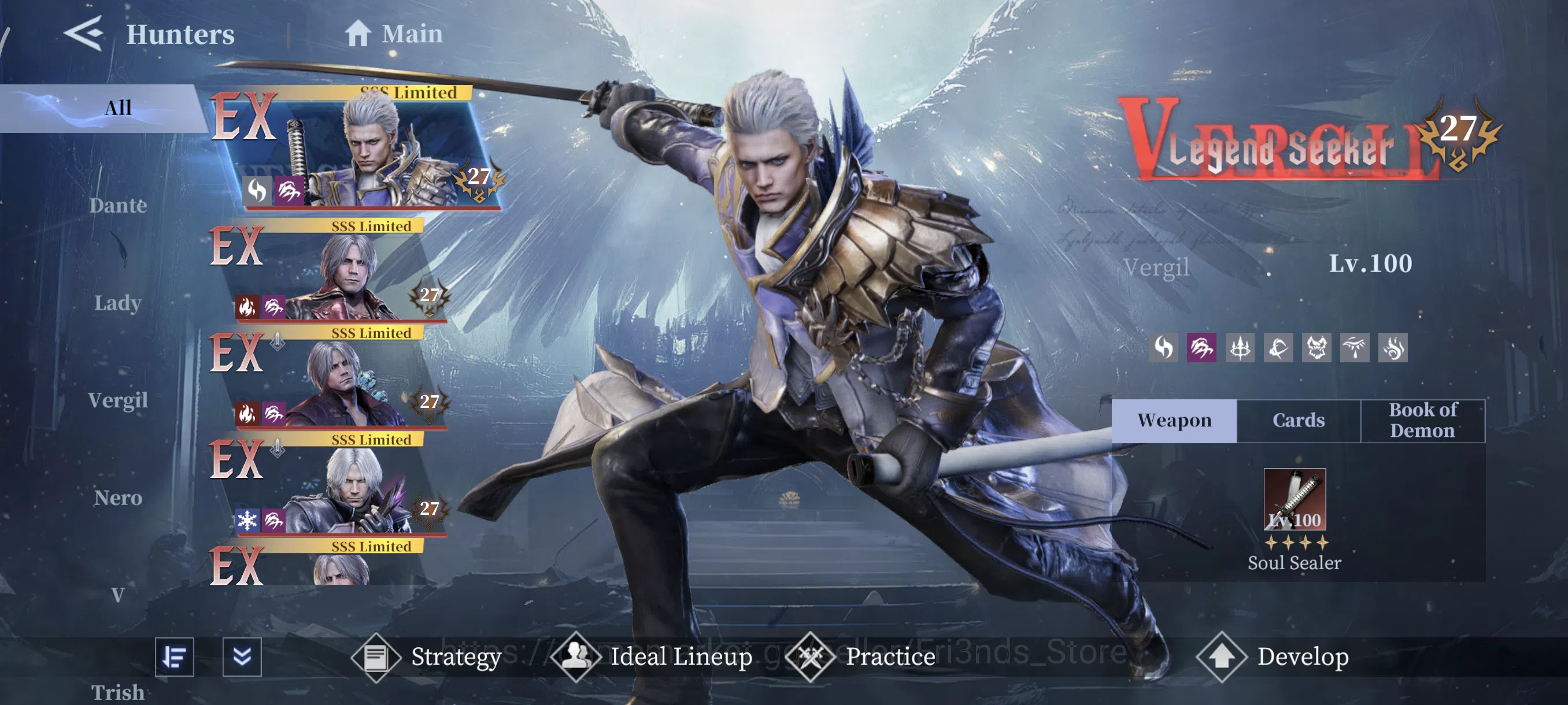 Devil May Cry: Peak of Combat Accounts DMC51 | ALL DEVICE | GLOBAL ASIA | SUPER BEAST 19S image 9