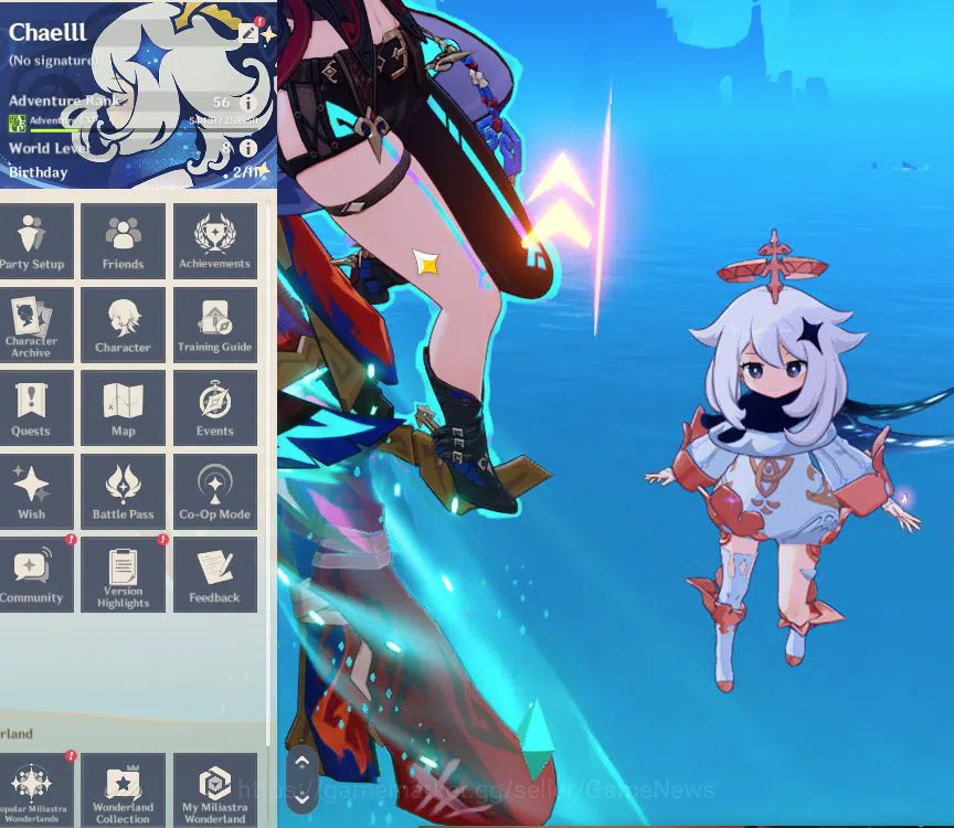 Genshin Impact Accounts ASIA|AR 56|4 Limited +1(*5Weapon)| Neuvill+C3,Furi image 2