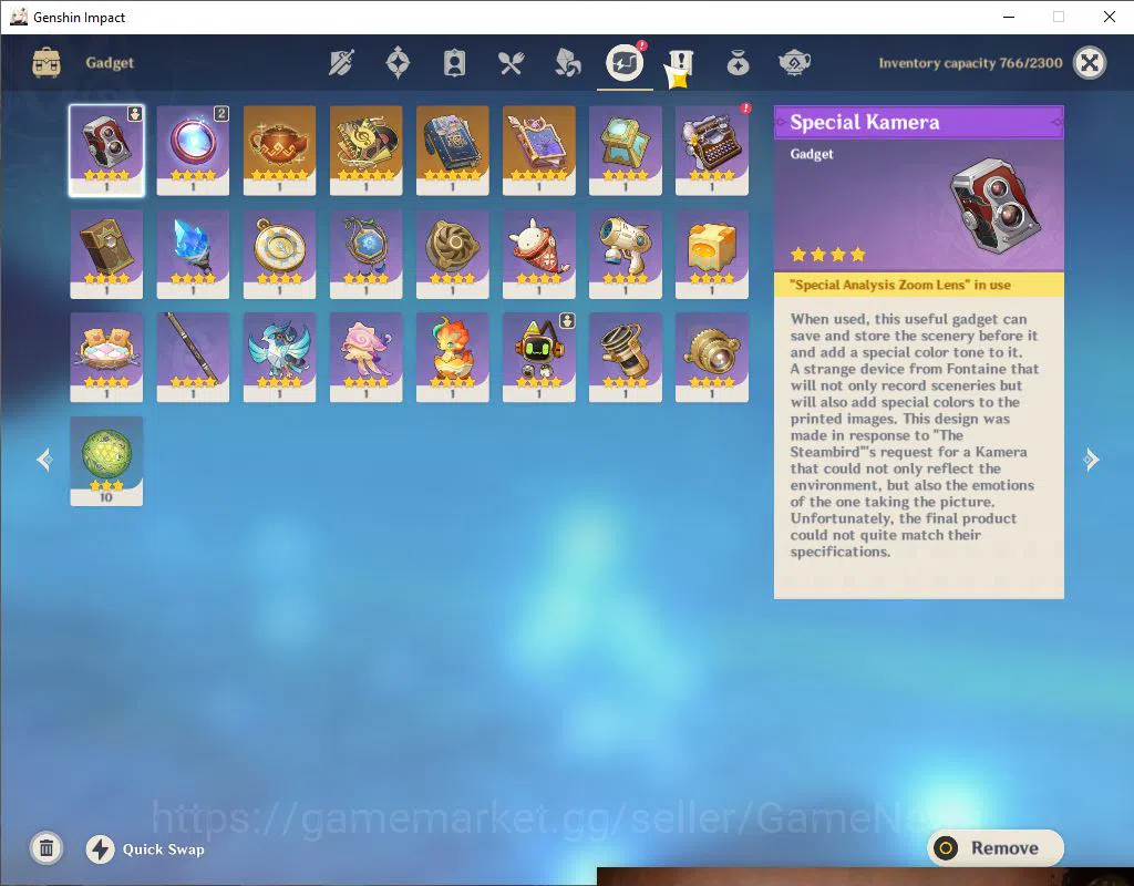 Genshin Impact Accounts ASIA|AR 56|4 Limited +1(*5Weapon)| Neuvill+C3,Furi image 10