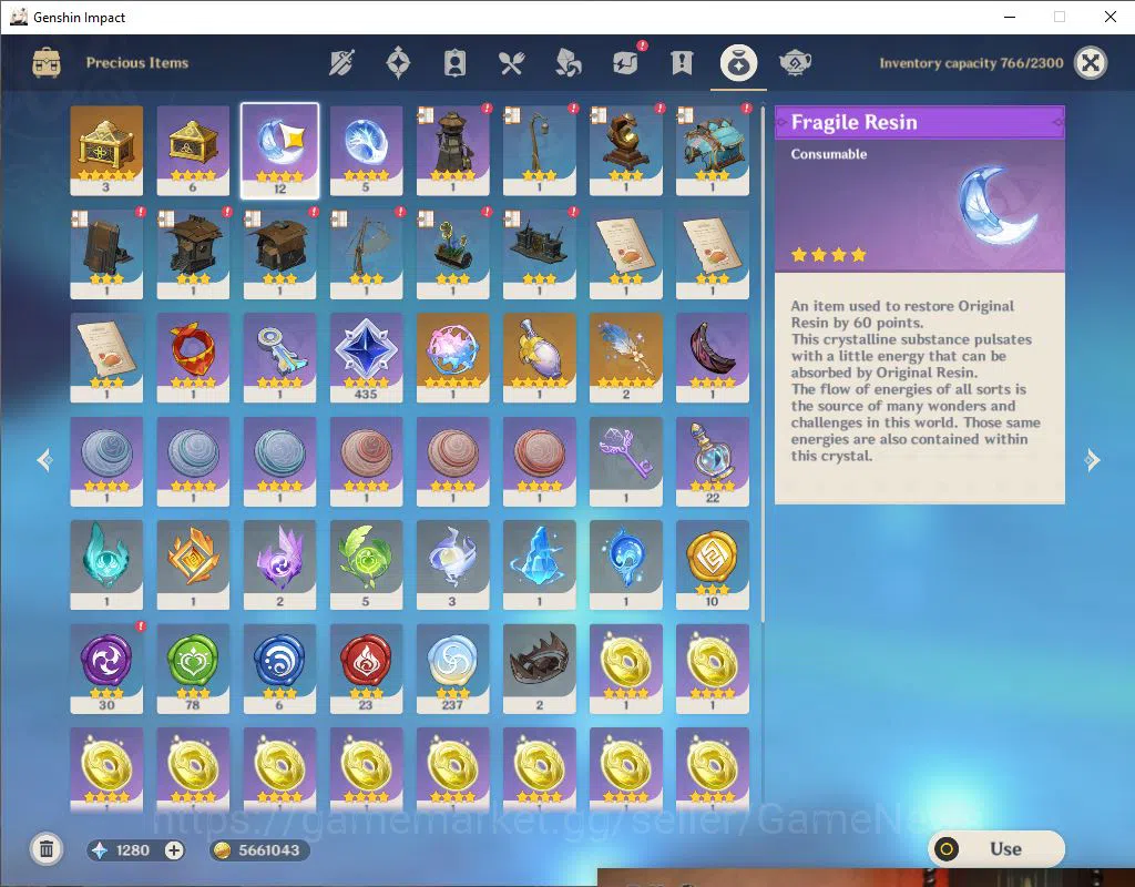 Genshin Impact Accounts ASIA|AR 56|4 Limited +1(*5Weapon)| Neuvill+C3,Furi image 12