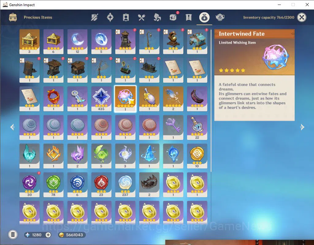 Genshin Impact Accounts ASIA|AR 56|4 Limited +1(*5Weapon)| Neuvill+C3,Furi image 13
