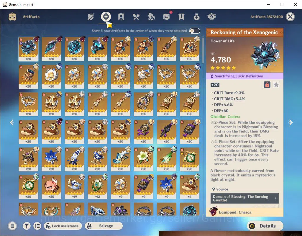 Genshin Impact Accounts ASIA|AR 56|4 Limited +1(*5Weapon)| Neuvill+C3,Furi image 7