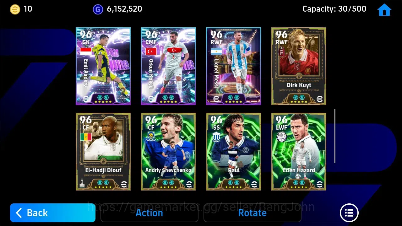 eFootball Accounts ANDROID|PW 3209|Gareth Bale Epic,Luis Figo Epic,Em image 2