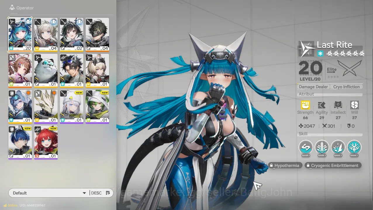 Arknights: Endfield Accounts Starter Skip Tutor | NA/EU | Bengginer On | SSR La image 1