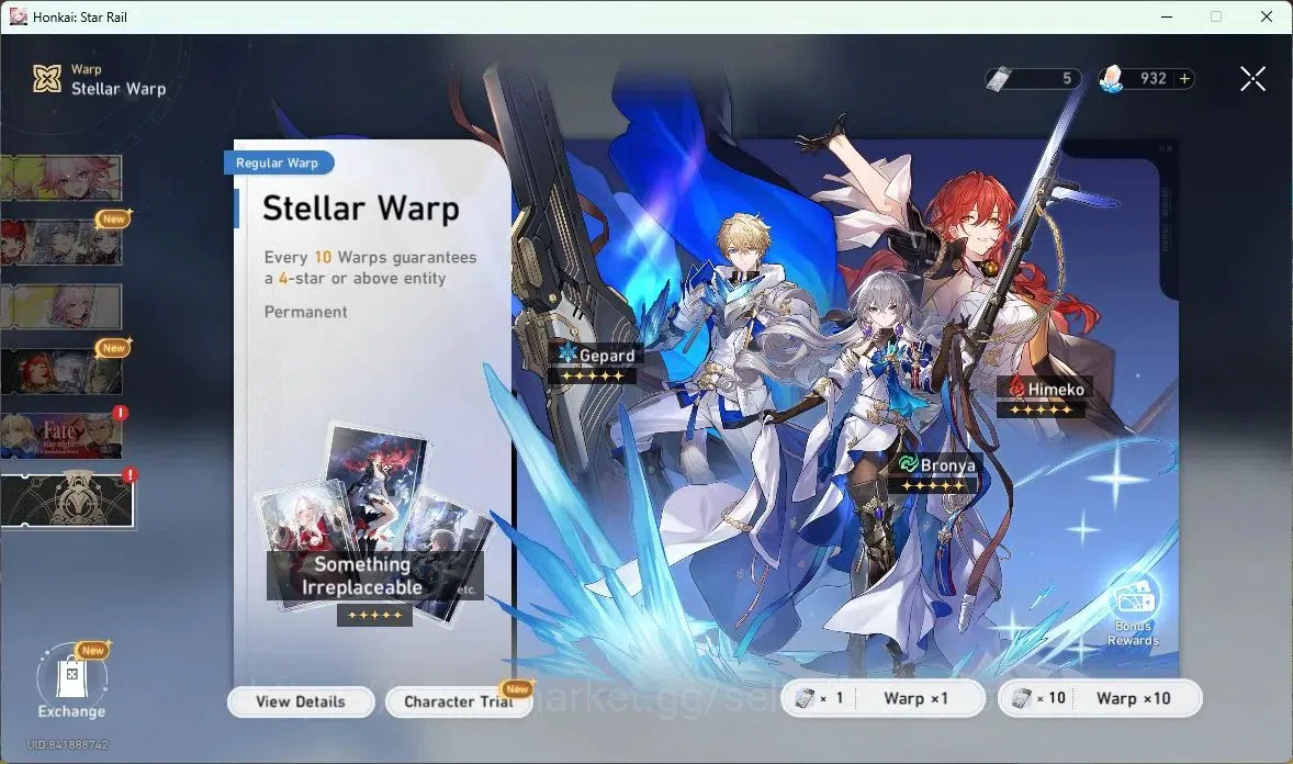 Honkai Star Rail Accounts Asia | TL68 |Phainon+Sign|Cyrene+Sign|Sparxie+Sign image 19