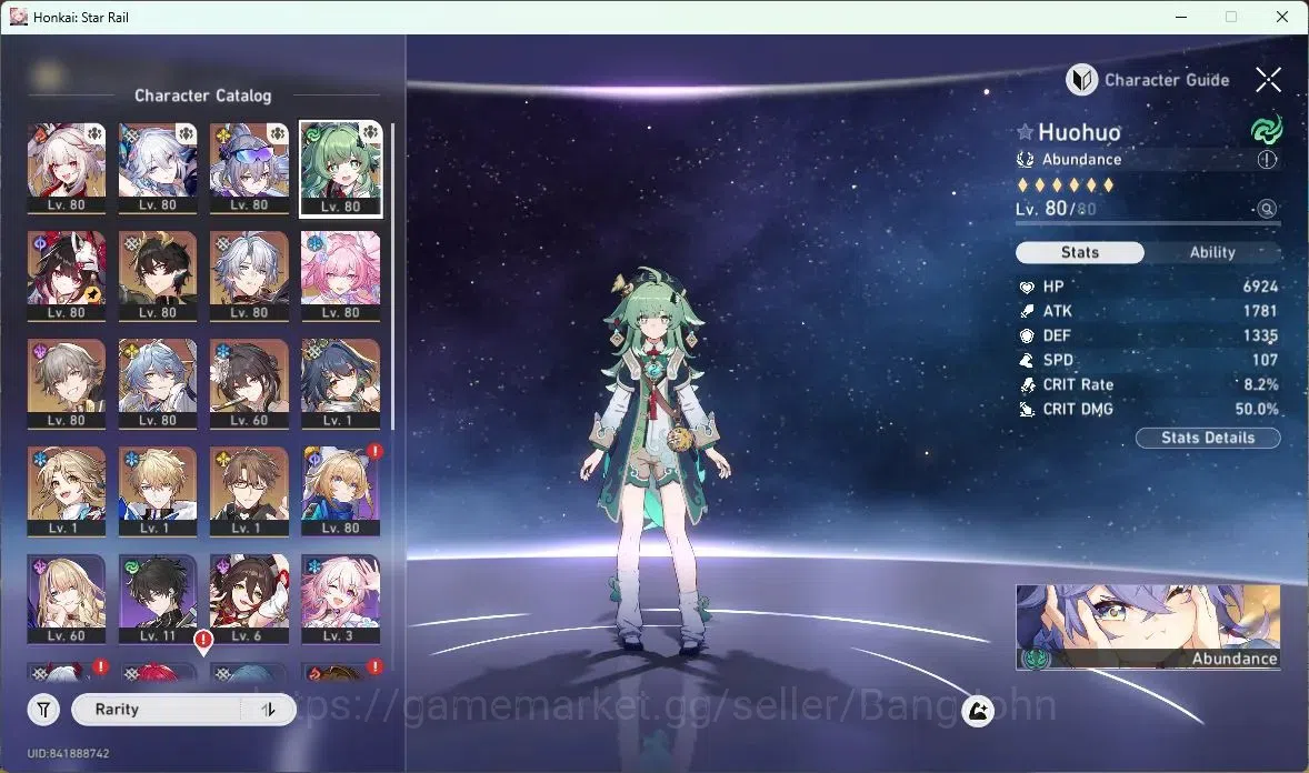 Honkai Star Rail Accounts Asia | TL68 |Phainon+Sign|Cyrene+Sign|Sparxie+Sign image 7