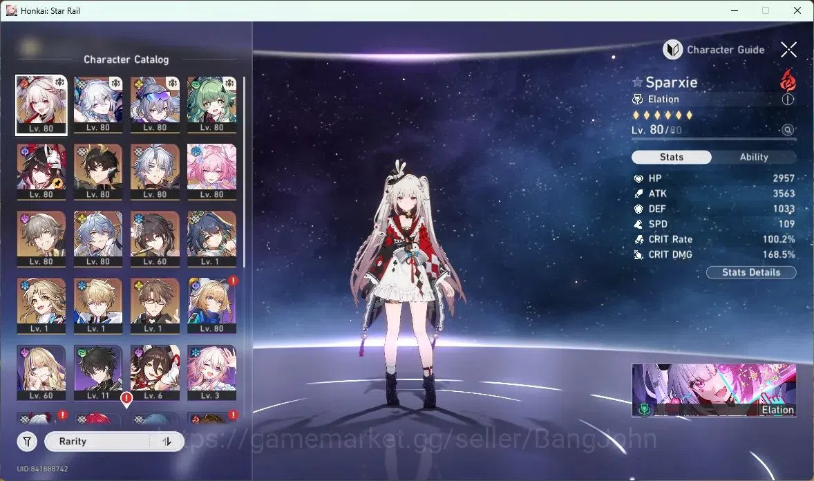 Honkai Star Rail Accounts Asia | TL68 |Phainon+Sign|Cyrene+Sign|Sparxie+Sign image 9
