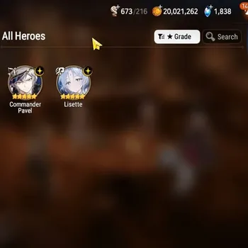 Epic Seven Accounts Starter GLOBAL UnVerif|New Era| 2 ML (Lisette,Comannder Pavel)+Estelle,Ruiza,Kane,Vildred,Etc|53K