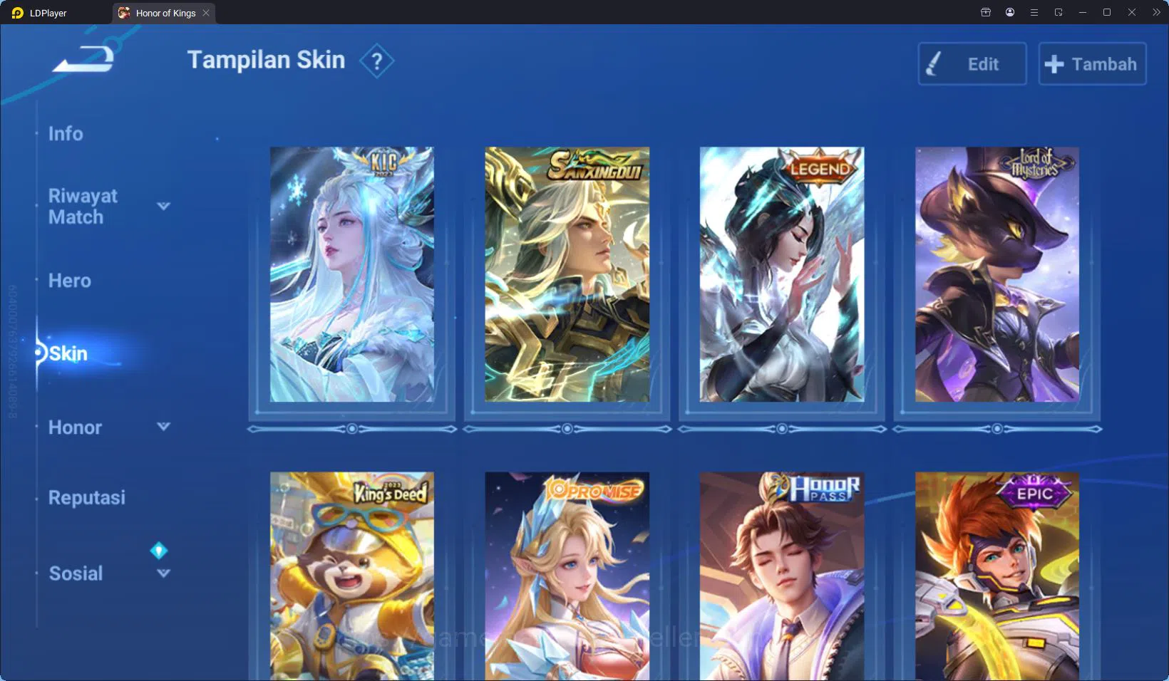Honor of Kings Accounts HOK Global 44H 40S | KIC Luna | SXD Hou Yi | LGD C image 14