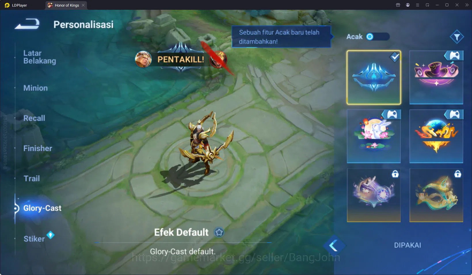 Honor of Kings Accounts HOK Global 44H 40S | KIC Luna | SXD Hou Yi | LGD C image 6