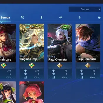 Honor of Kings Collector HOK Global 44H 40S | KIC Luna | SXD Hou Yi | LGD C image 1