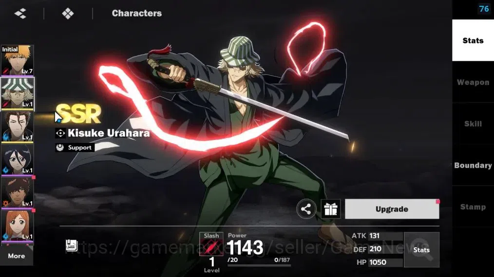 BLEACH: Soul Resonance Accounts NA Crunchyroll|Fresh Starter|LV 3|2 SSR [Aizen ,Ur image 3