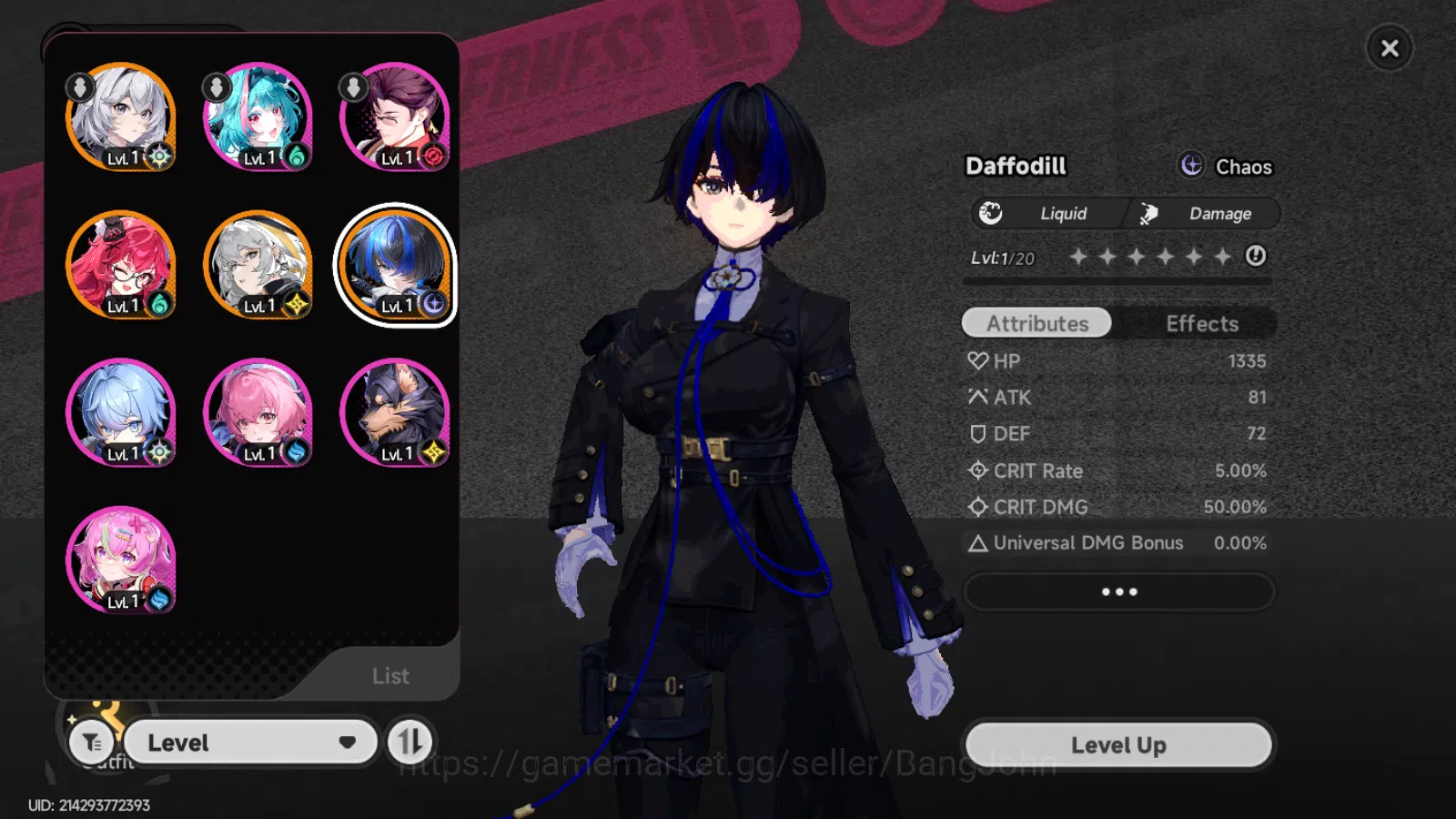 Neverness to Everness Accounts EU| Starter Lvl 3 | 3S Nanally,Hathor,Daffodil + 6 image 10