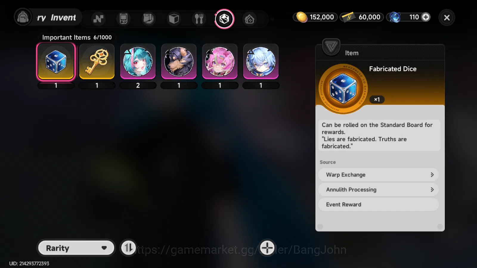 Neverness to Everness Accounts EU| Starter Lvl 3 | 3S Nanally,Hathor,Daffodil + 6 image 6