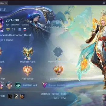 Mobile Legends: Bang Bang Accounts Collector Global |Hero 83|Skin 149|Renowned|Prime Granger|Seasons Floryn|Naruto