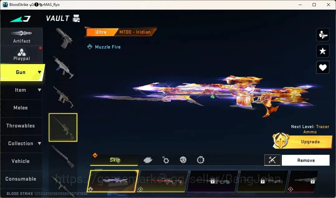 Blood Strike Accounts Collab Skin ASIA | 1 EVO:Fal|1 Eternal Guns| 7 Collabs Guns | 10 Ultra Guns |4Collab Striker|7 Ultra 8