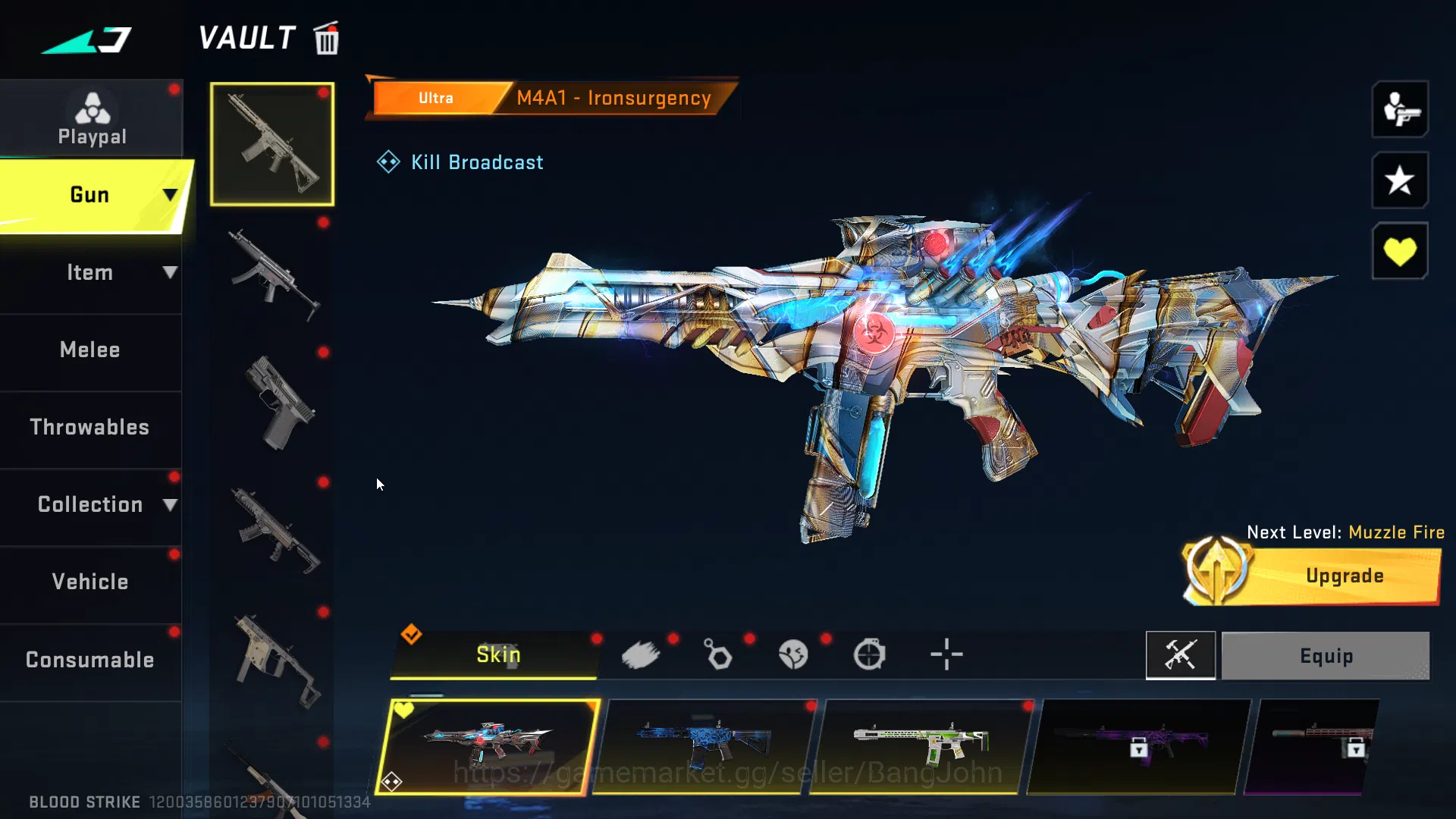 Blood Strike Accounts legend katana | ultra emma | ultra emt | legend je image 10