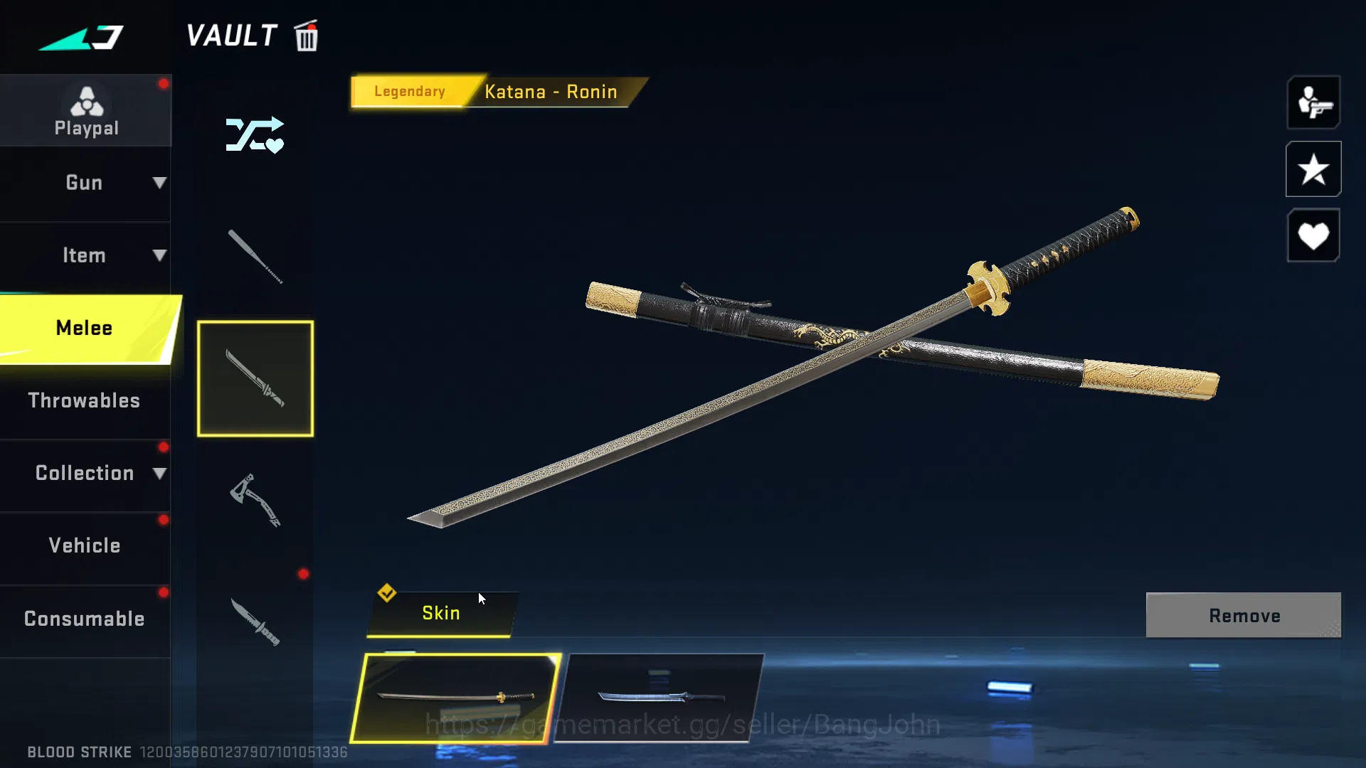 Blood Strike Accounts legend katana | ultra emma | ultra emt | legend je image 15
