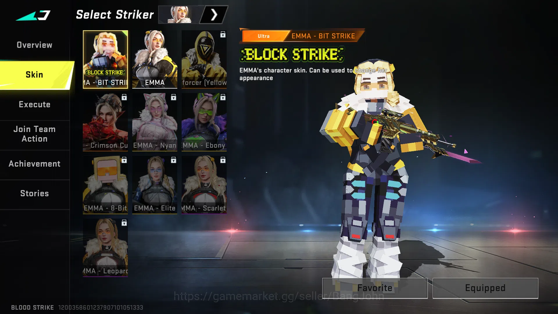 Blood Strike Accounts legend katana | ultra emma | ultra emt | legend je image 3