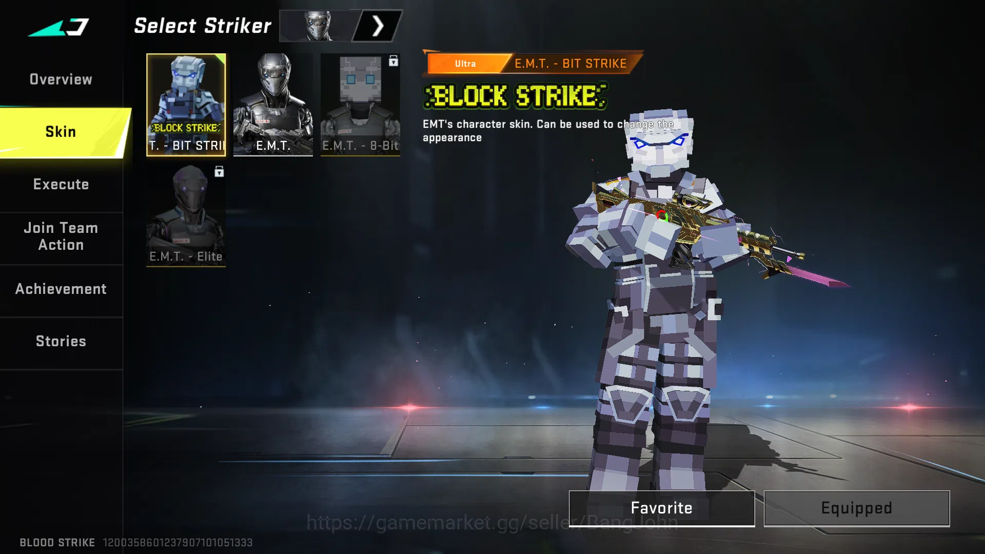 Blood Strike Accounts legend katana | ultra emma | ultra emt | legend je image 4