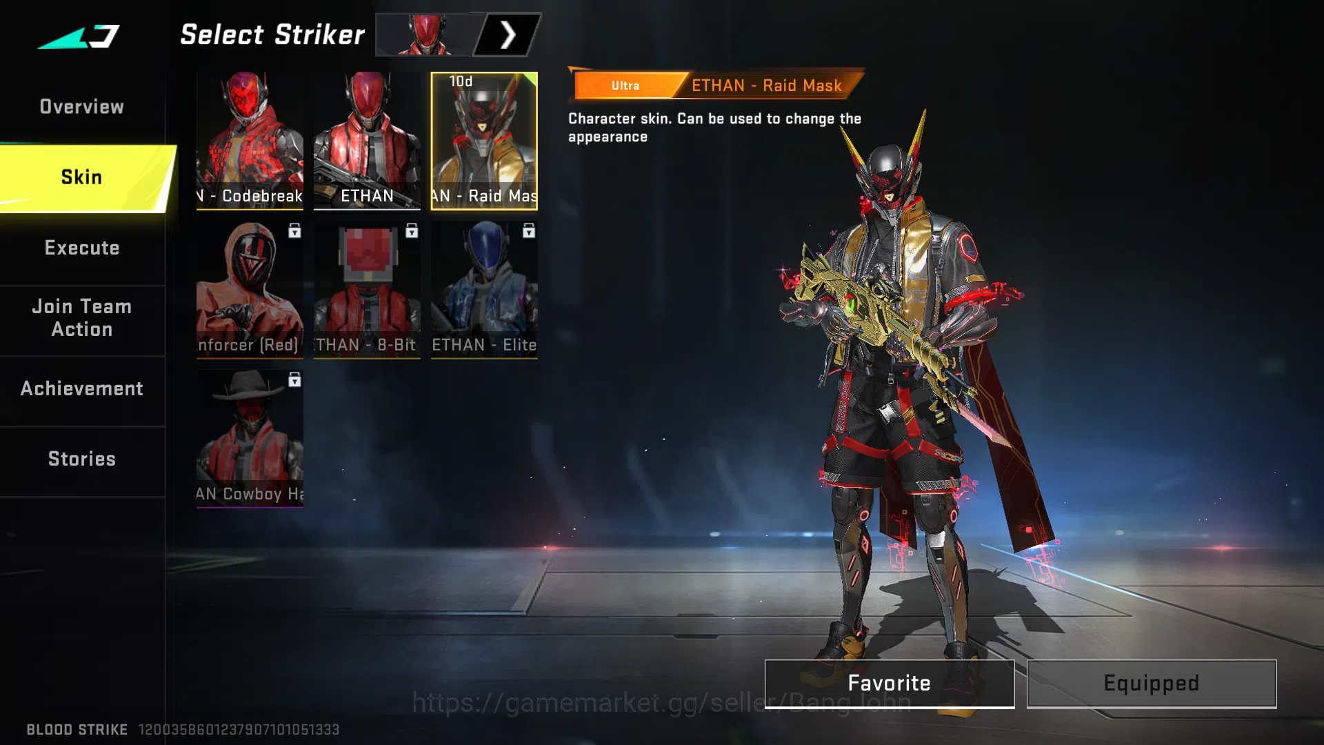 Blood Strike Accounts legend katana | ultra emma | ultra emt | legend je image 5