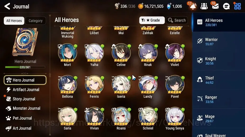 Epic Seven Accounts GLOBAL Unverif|19ML(NOTOS,LOTScales,Salome,GenRas, image 11