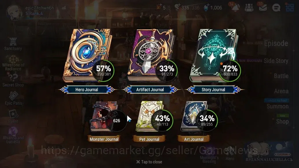 Epic Seven Accounts GLOBAL Unverif|19ML(NOTOS,LOTScales,Salome,GenRas, image 3