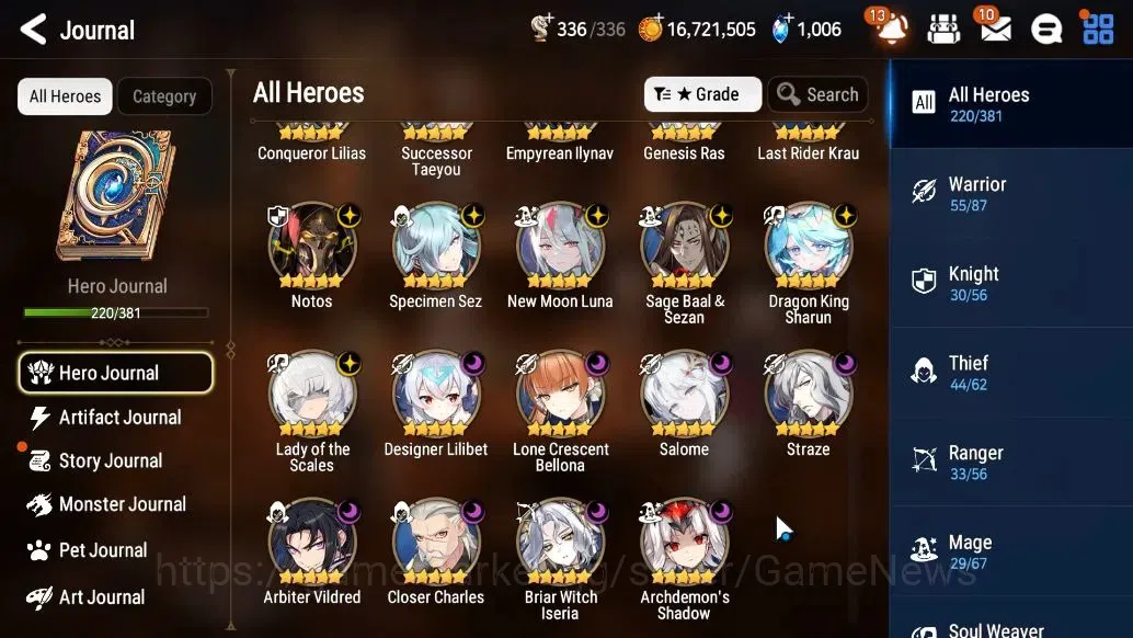 Epic Seven Accounts GLOBAL Unverif|19ML(NOTOS,LOTScales,Salome,GenRas, image 7
