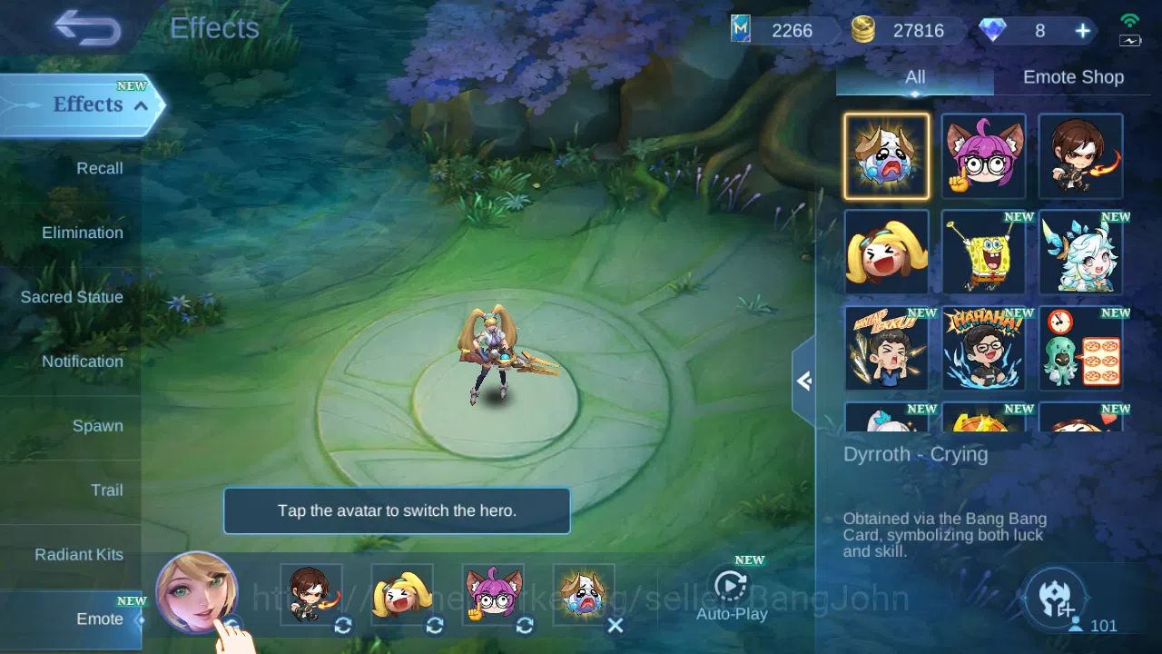 Mobile Legends: Bang Bang Accounts Others H 101 S 156|Prime Granger|KOF Karina|LB Alucard|9th Fanny|Spongebob 11