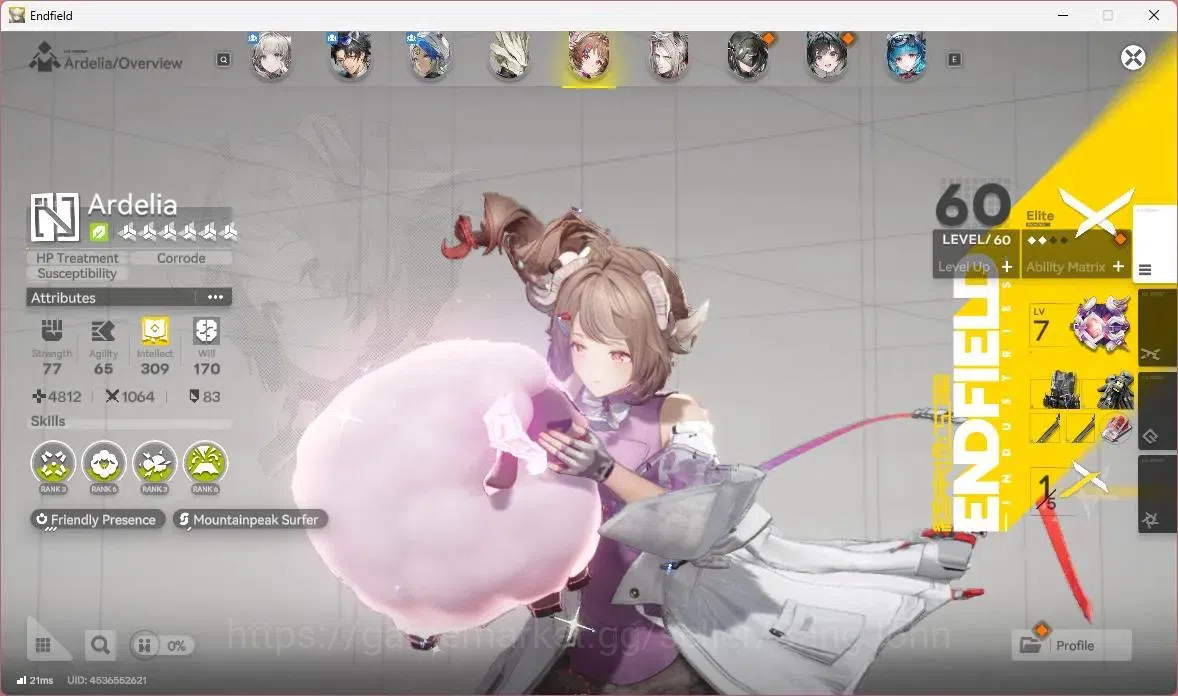 Arknights: Endfield Accounts Asia | Lv54|3 Limit+3Sign|Limit(Z.Fangyi,Rossi,Tan image 13
