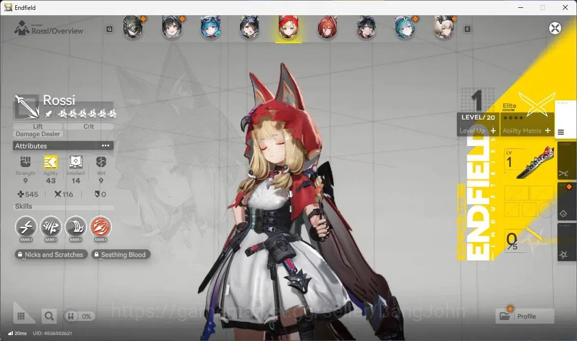 Arknights: Endfield Accounts Asia | Lv54|3 Limit+3Sign|Limit(Z.Fangyi,Rossi,Tan image 14