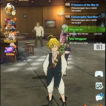 The Seven Deadly Sins: Grand Cross Accounts Others ASIA |5,6M CC|136 DM|5 LR|10 UR|LR Mesis 3/6|UR Menot 2/6,KOTP Tristan
