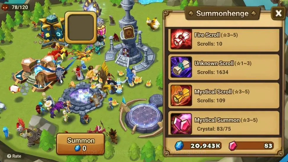 Summoners War: Sky Arena Accounts Starter GLOBAL | NB 5 TESHAR,Starter Gacha 115 12Y+160 11Y Scrool, 3 Legendary All 5