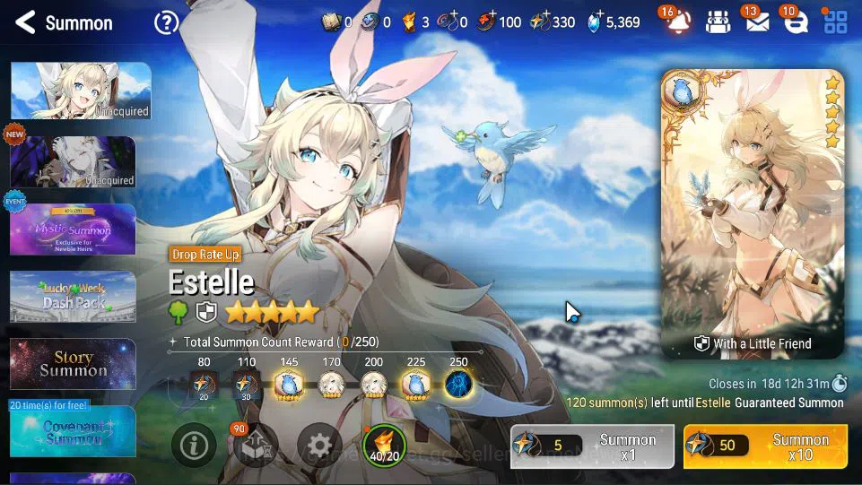Epic Seven Accounts GLOBAL UNVERIF|New Era|6 ML(BArunka,SP Politis,SC image 11