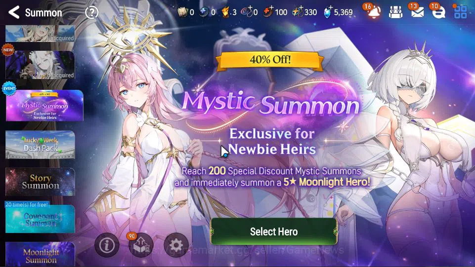 Epic Seven Accounts GLOBAL UNVERIF|New Era|6 ML(BArunka,SP Politis,SC image 9