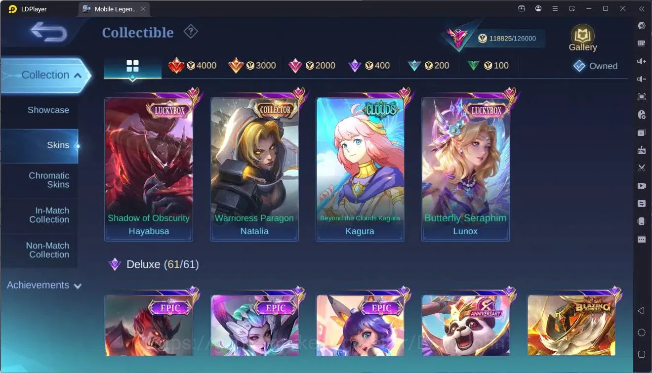 Mobile Legends: Bang Bang Accounts Global|Hero 133|Skin 425|Exalted|Legend Franco|KOF image 10