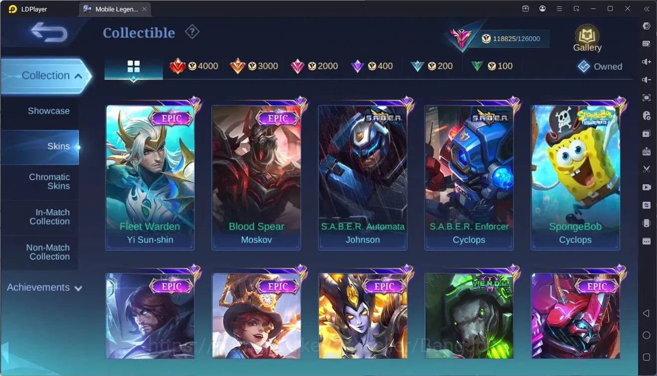 Mobile Legends: Bang Bang Accounts Global|Hero 133|Skin 425|Exalted|Legend Franco|KOF image 14